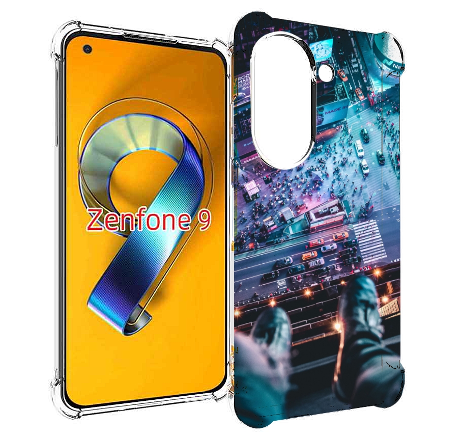 фото Чехол mypads парень на крыше для asus zenfone 9 (ai2202)