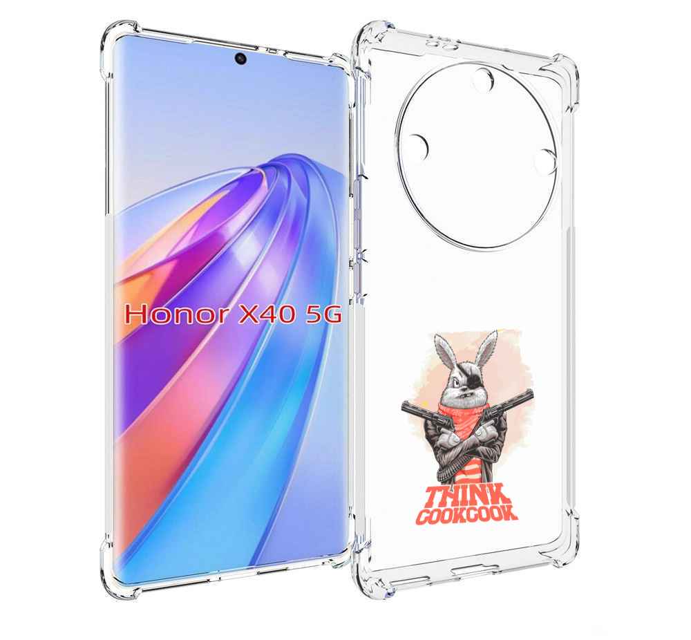 

Чехол MyPads кролик пират для Honor X40, Прозрачный, Tocco