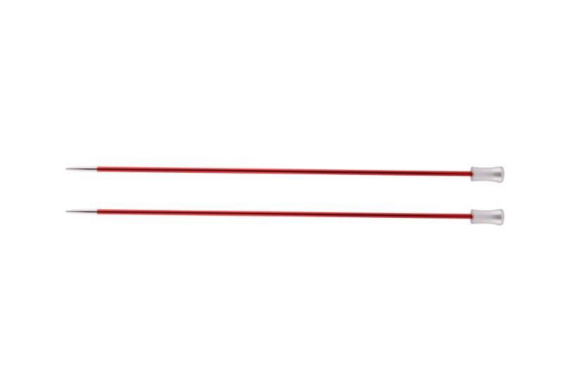 

Спицы для вязания Knit Pro прямые Zing 2,5мм, 30см, арт.47263, Красный, Zing