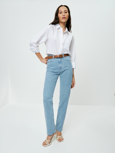 

Джинсы женские ZARINA 3224460760 синие XS, Синий, 3224460760