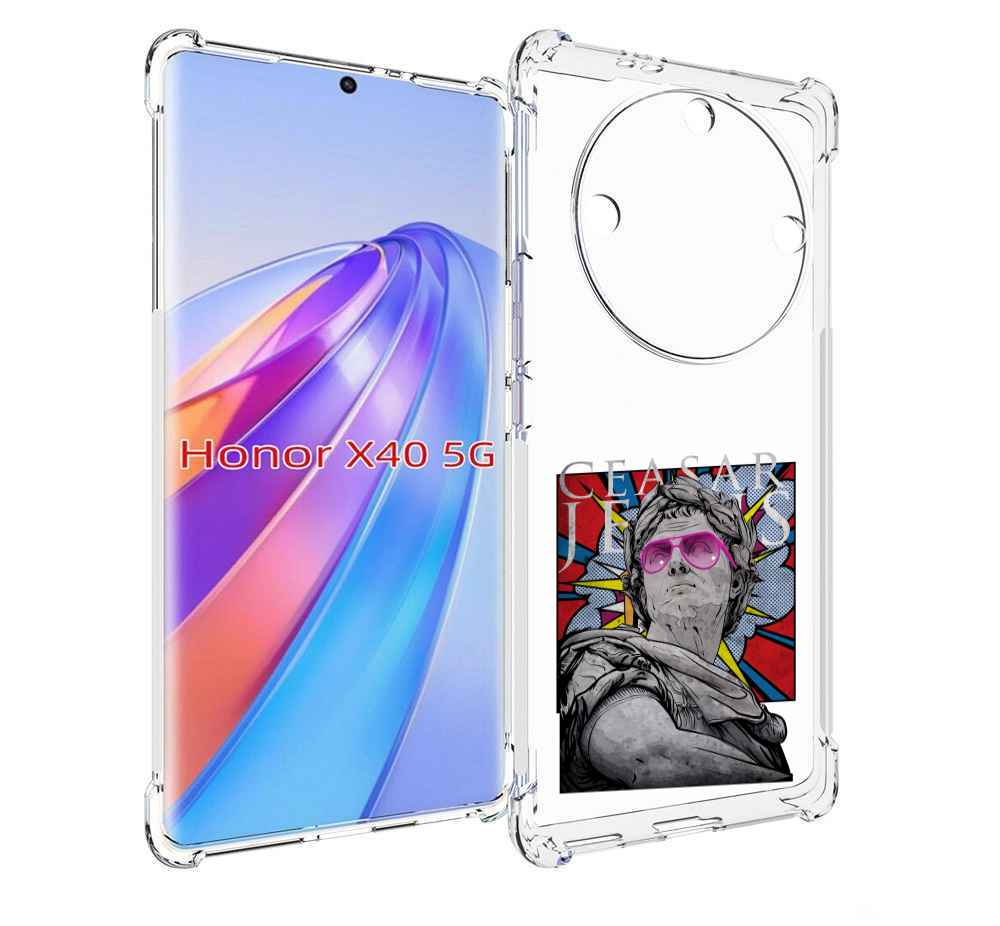 

Чехол MyPads крутая статуя свободы для Honor X40, Прозрачный, Tocco