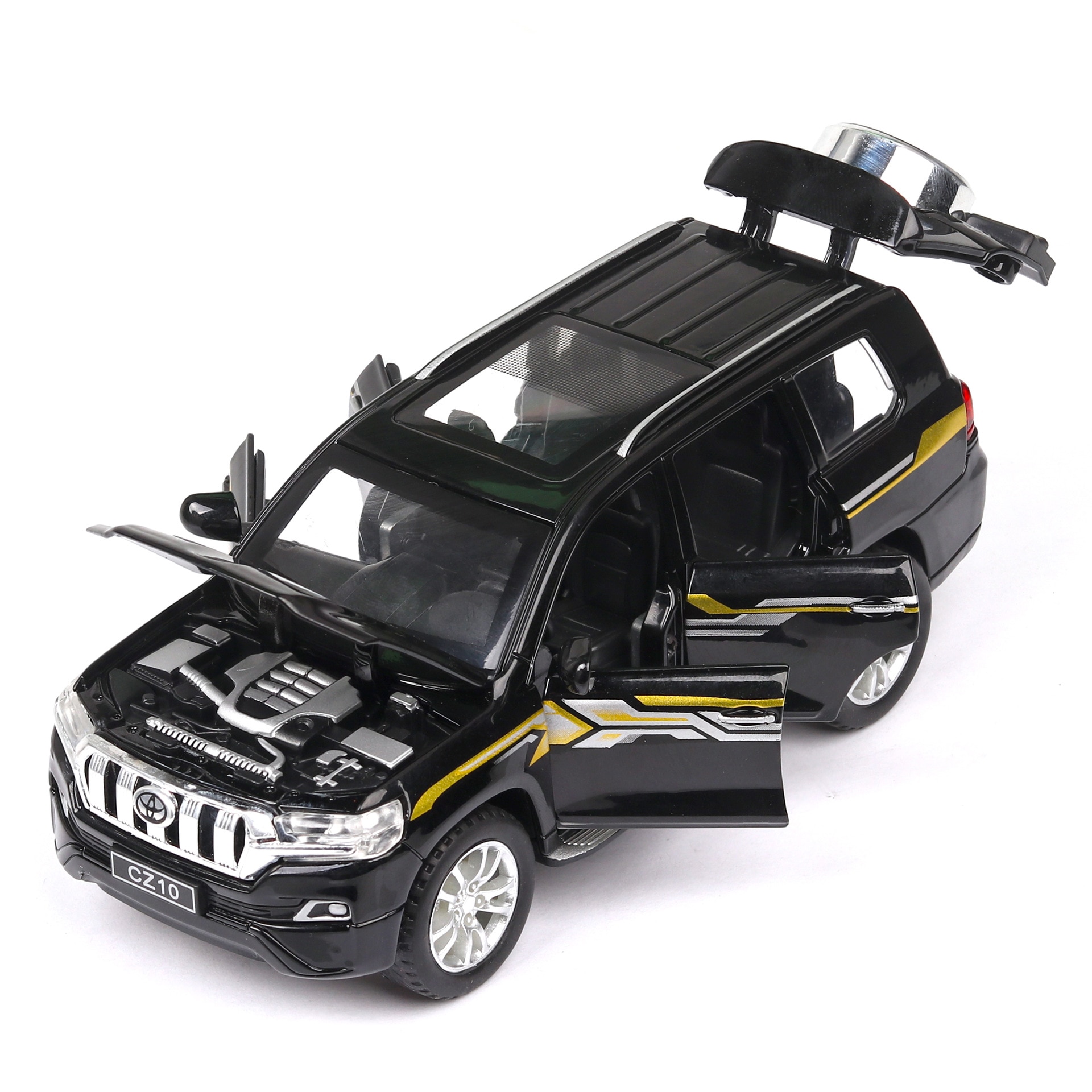 

Машинка Toyota Prado CheZhi 1:32 CZ15w черный