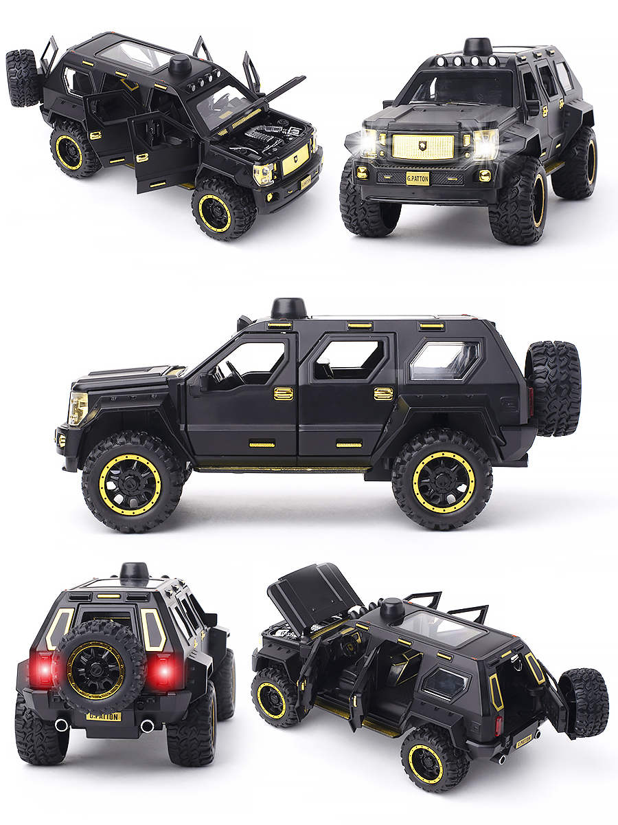 

Машинка George Barton CheZhi 1:24 CZ23blk черный