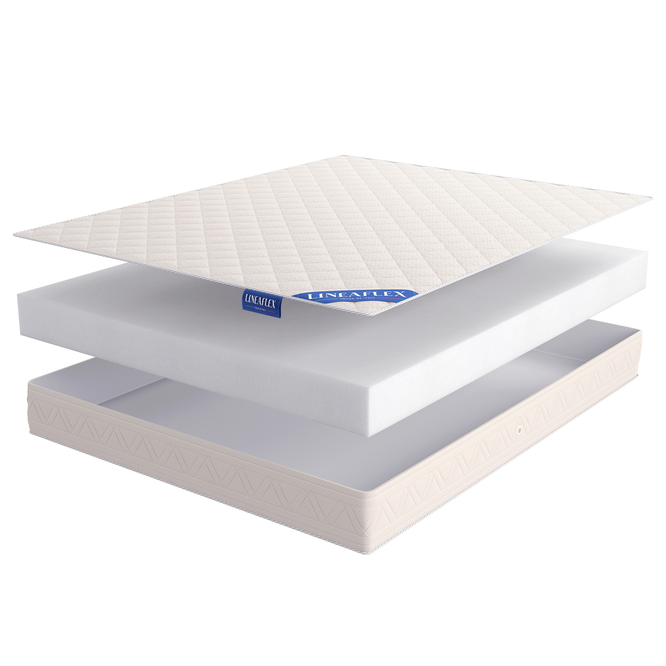 

Матрас Lineaflex Edelweiss Eco 20 180х200, Бежевый;белый;серый;серебристый, Edelweiss Eco 20