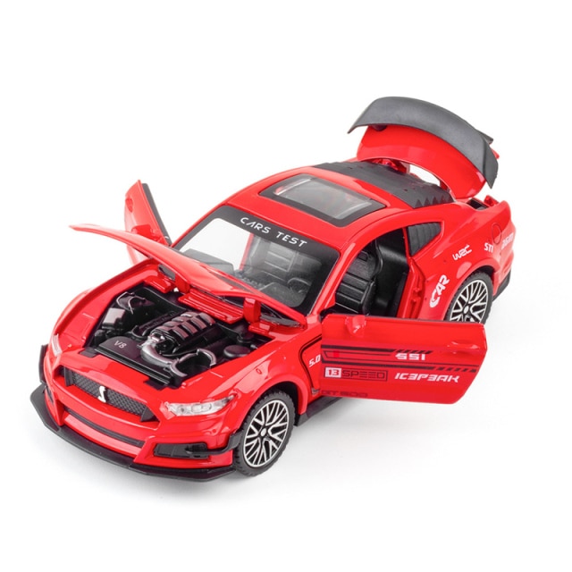 

Машинка Ford Mustang CheZhi 1:32 красный
