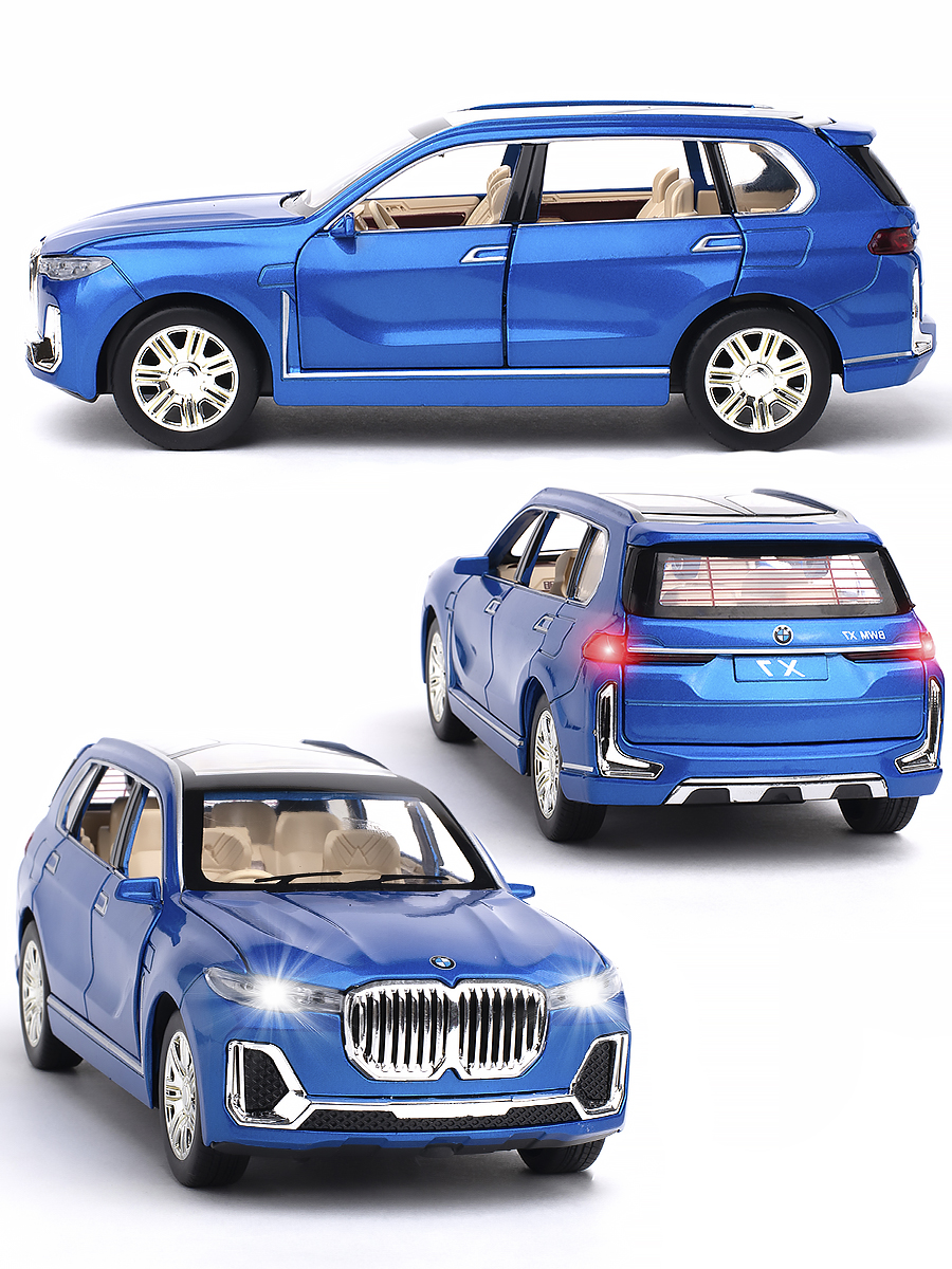 

Машинка BMW X7 CheZhi 1:24 CZ115bl, Черный