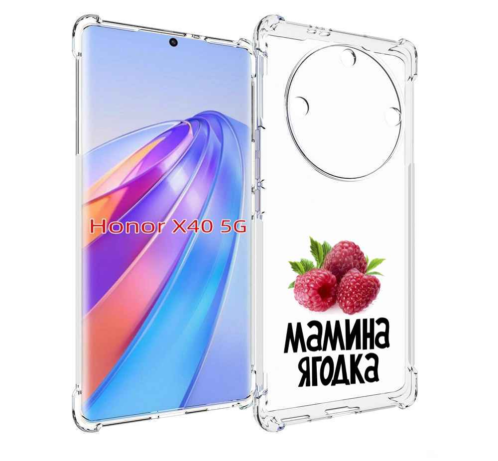 

Чехол MyPads мамина ягодка для Honor X40, Прозрачный, Tocco