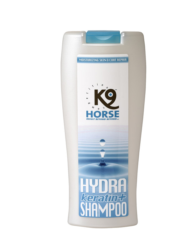 фото Шампунь для лошадей увлажняющий hydra keratin + k9 horse k9 competition