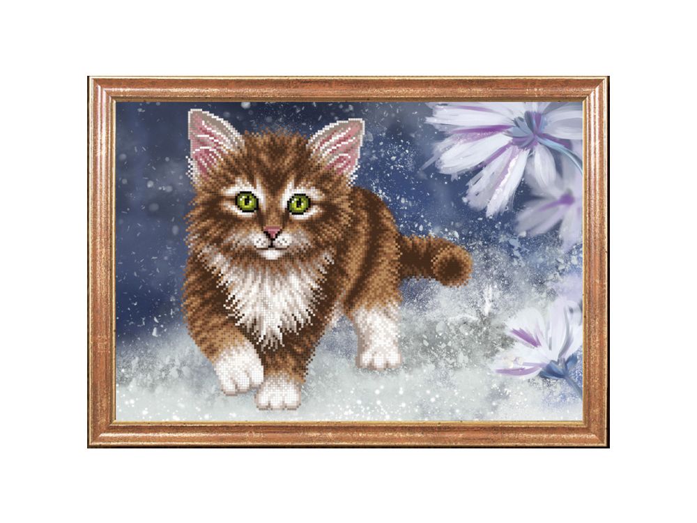 

Рисунок на ткани «Котенок»