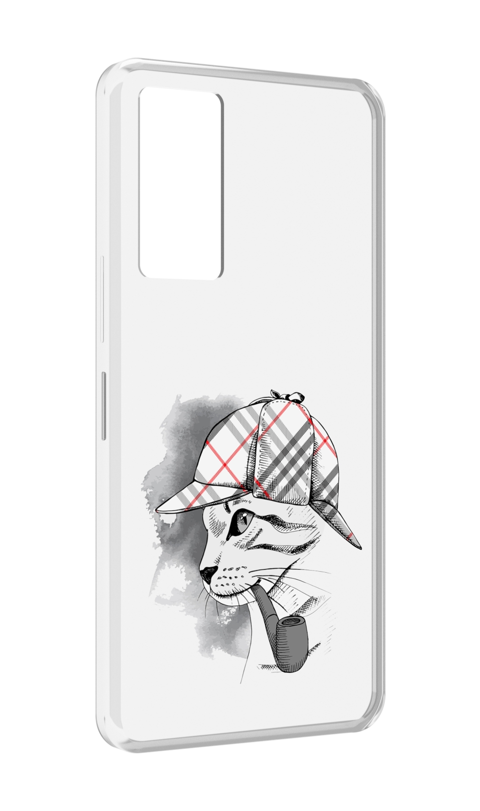 

Чехол MyPads кошка с трубкой для Infinix Note 11, Прозрачный, Tocco