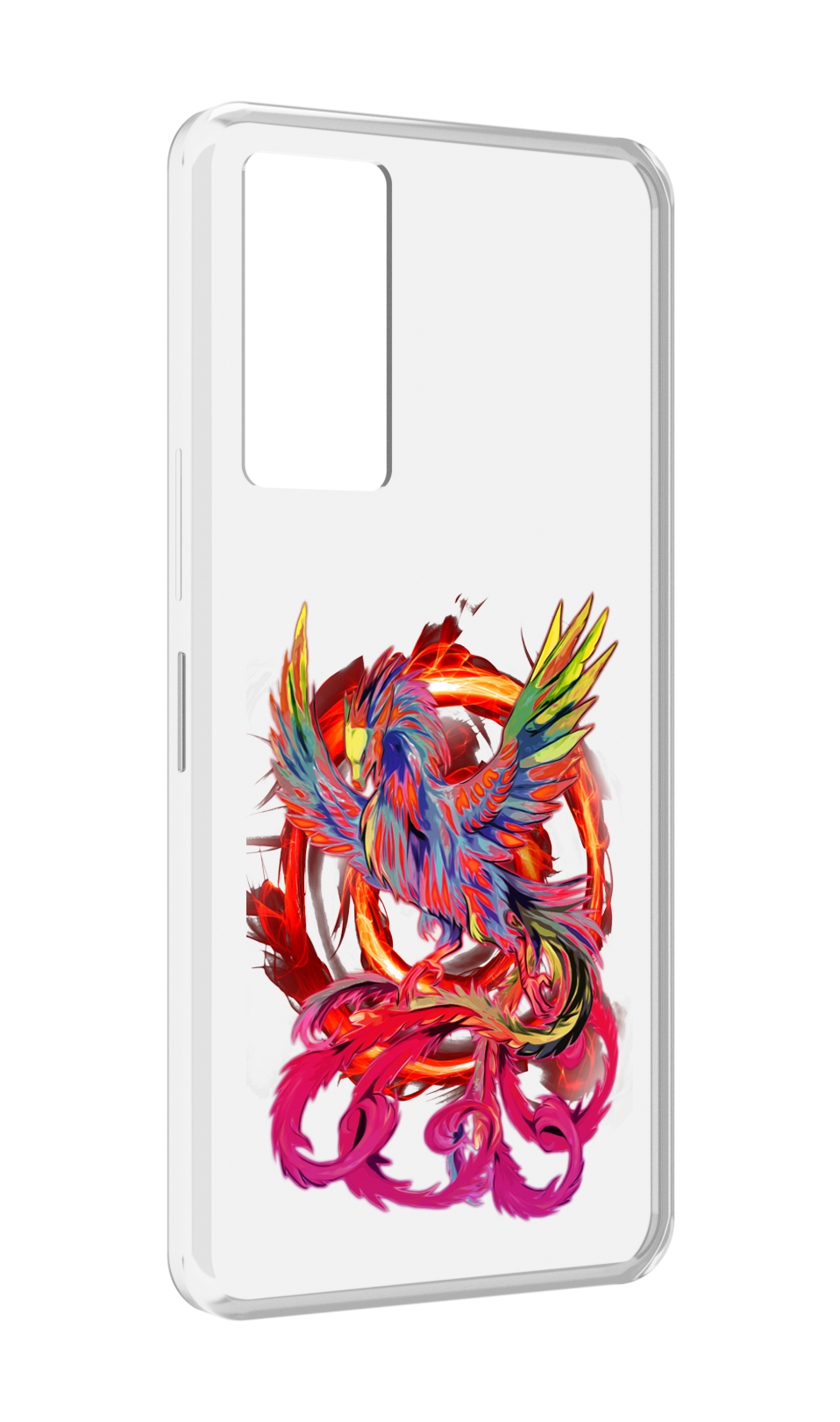 

Чехол MyPads красочный феникс для Infinix Note 11, Прозрачный, Tocco