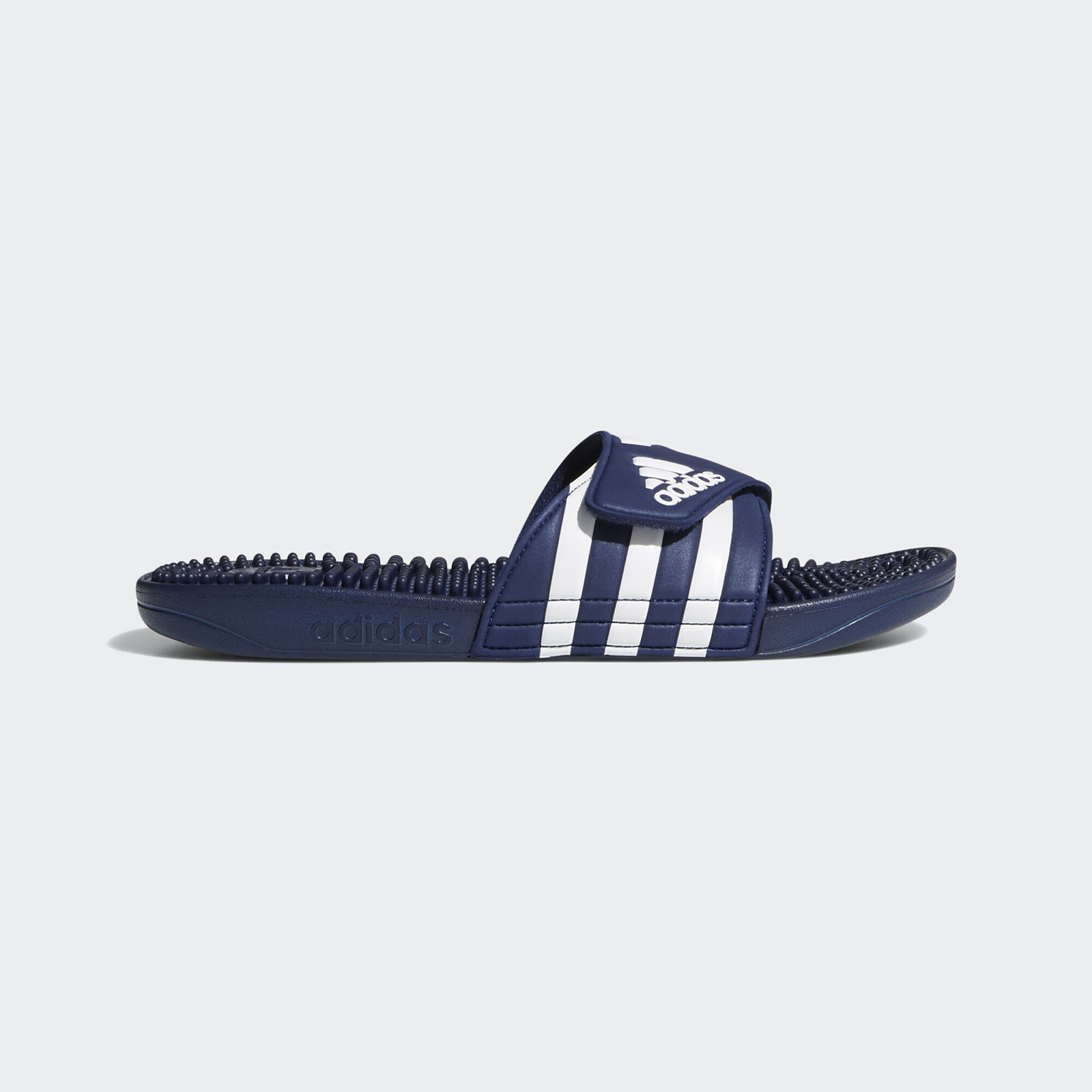 фото Сланцы мужские adidas adissage синие 10 uk