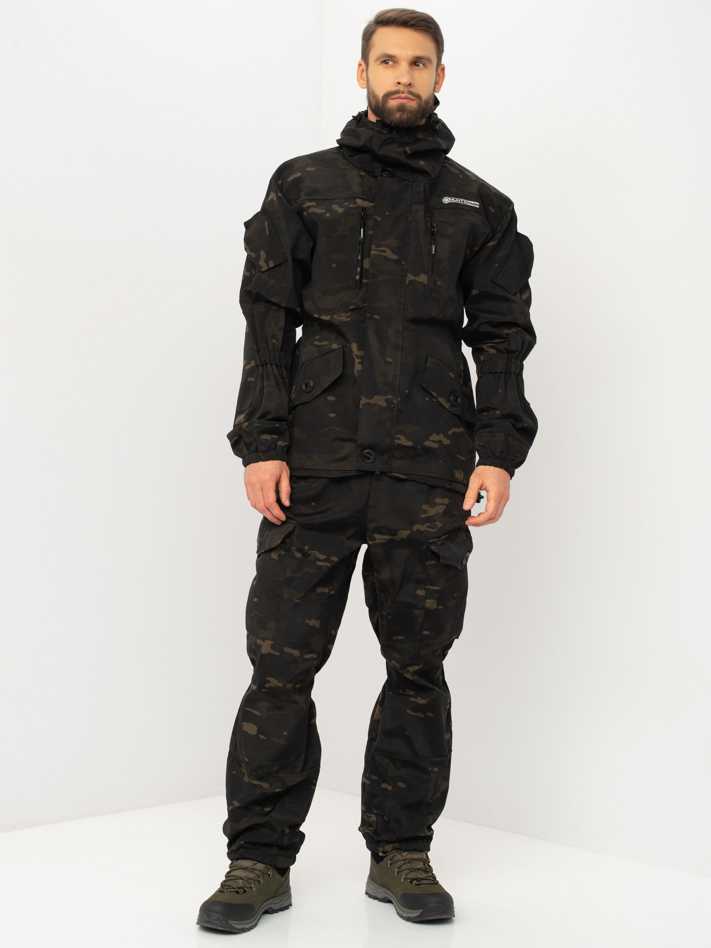 

Костюм летний Huntsman Горка-5 ткань Смесовая Рип-Стоп цвет Мультикам City 60-62/182-188, Зеленый;бежевый, Горка-5