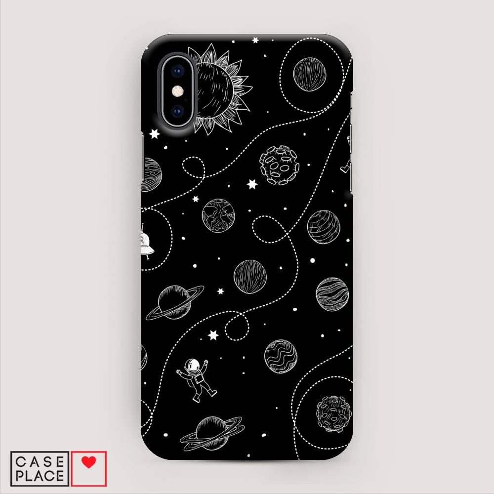 

Пластиковый чехол "В невесомости" на Apple iPhone X (10), 11020-3