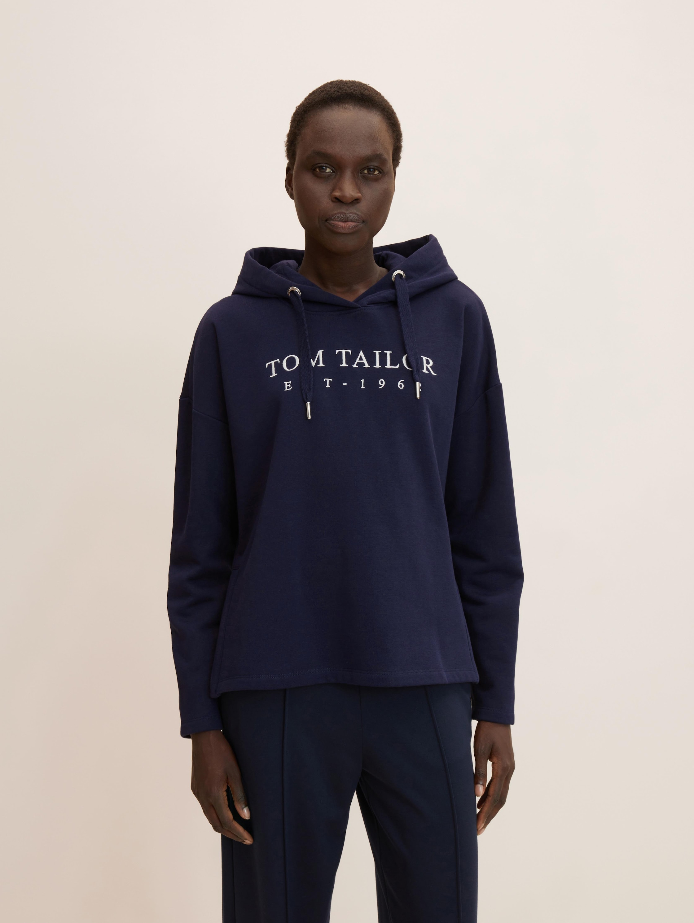 

Толстовка женская TOM TAILOR 1034648 синяя M, 1034648