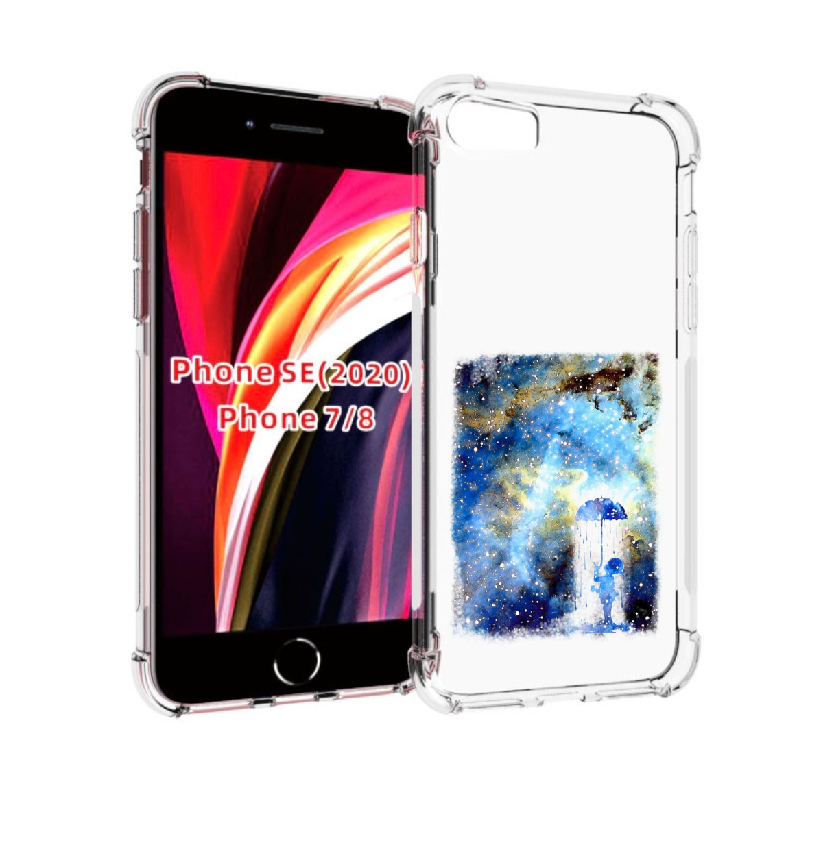 

Чехол MyPads мальчик в небе для iPhone 7 4.7 / iPhone 8 / iPhone SE 2 (2020), Прозрачный, Tocco