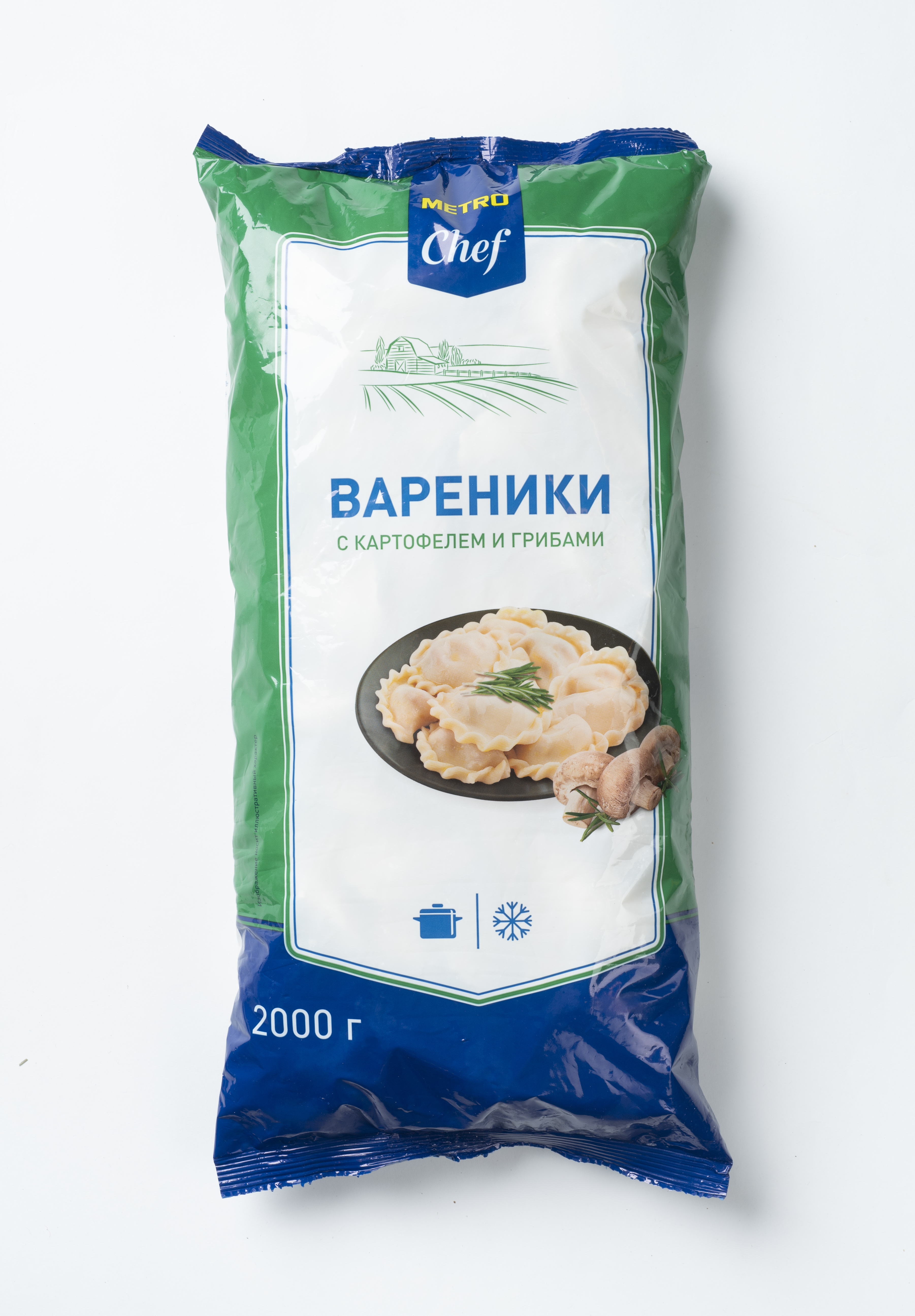 

Вареники Metro Chef c картофелем и грибами
