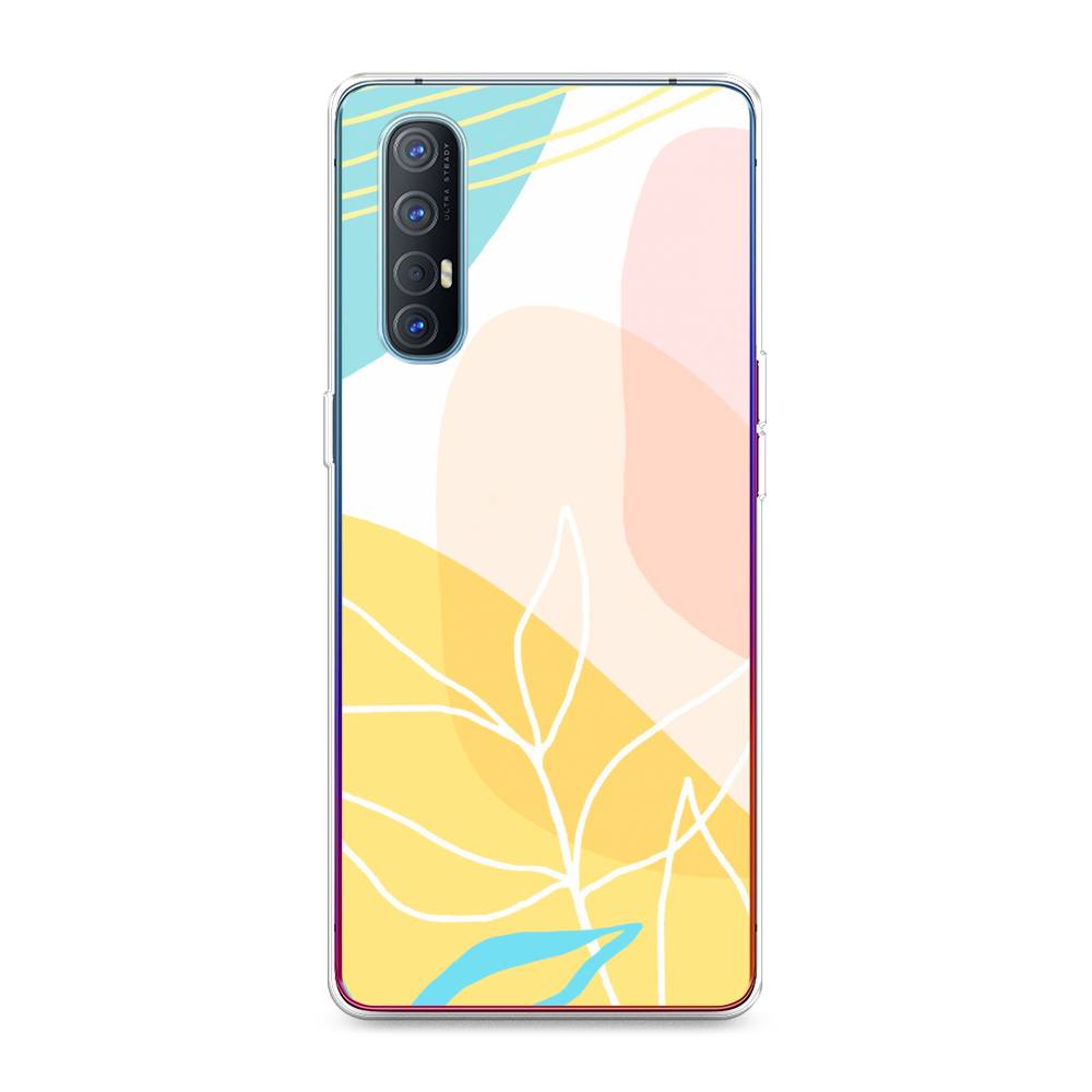 

Чехол Awog на Oppo Reno 3 Pro "Летнее настроение", Разноцветный, 252550-10