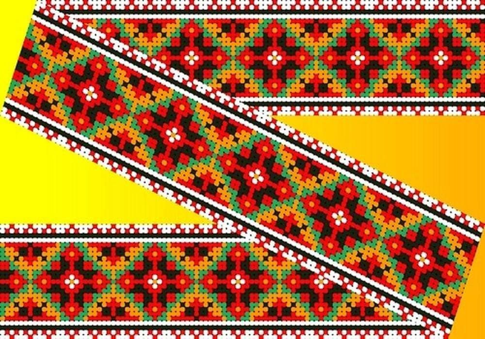 

Рисунок на ткани «Декор 9»