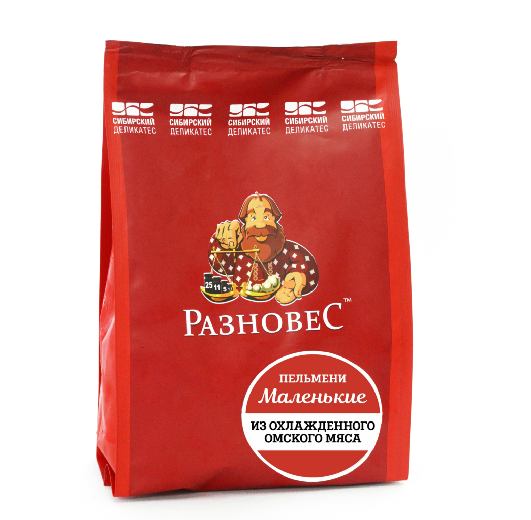

Пельмени Разновес маленькие замороженные