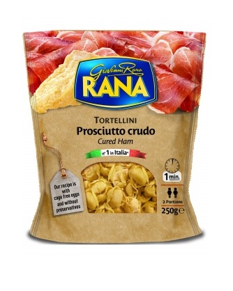 

Пельмени Rana Tortellini с вяленой ветчиной и сыром