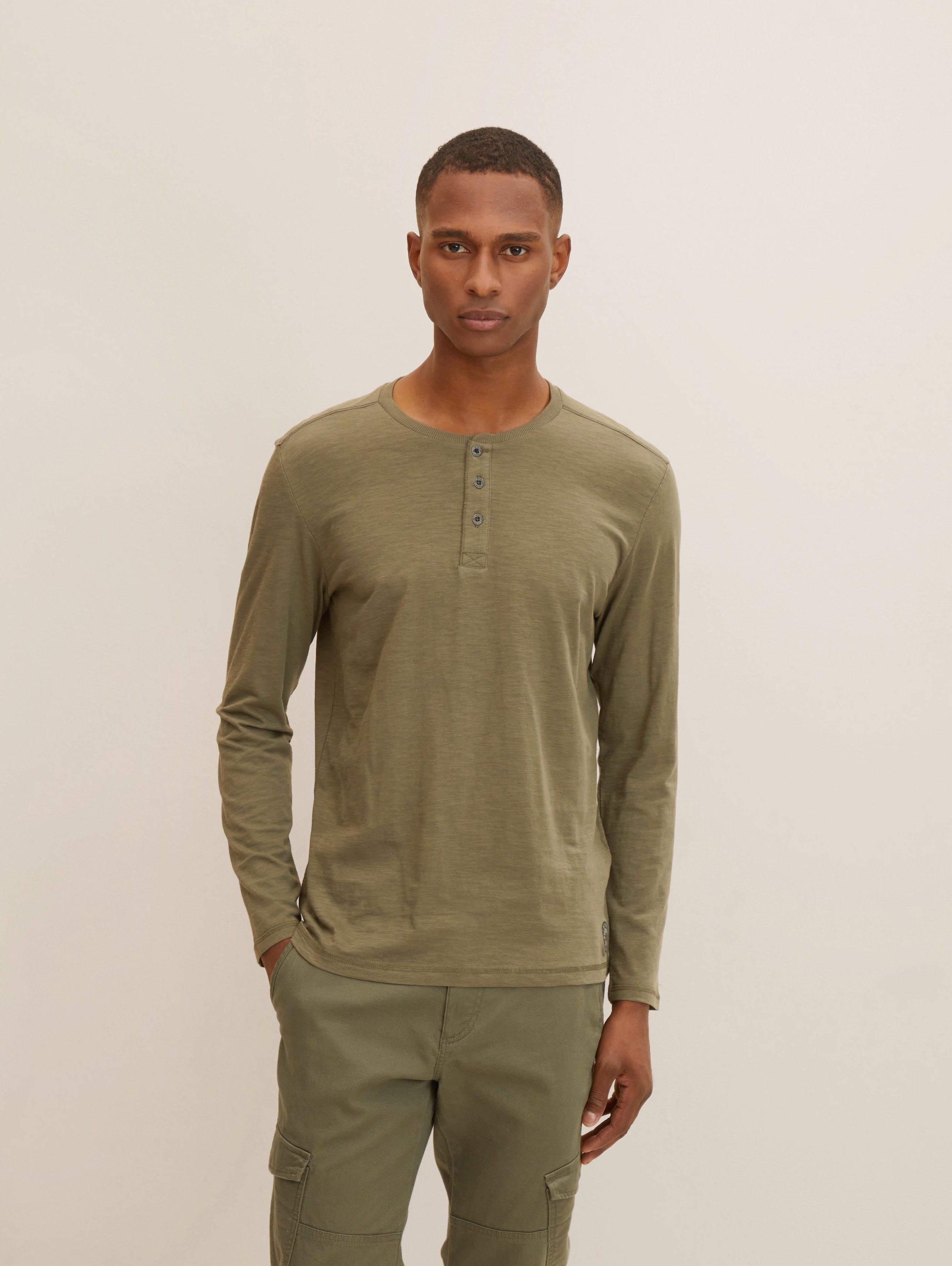 

Лонгслив мужской TOM TAILOR 1034356 зеленый 2XL, 1034356