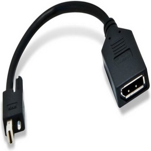 Переходник ATI-Sapphire Mini-DisplayPort to DisplayPort with Secure Lock переходник vcom mini displayport m displayport f ca805