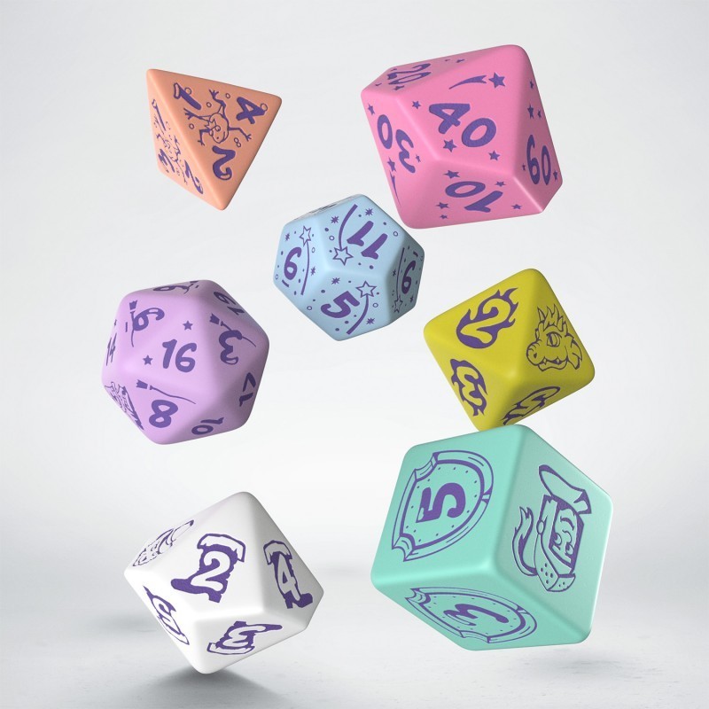 

Набор игральных кубиков Q-Workshop My Very First Dice Set. Little Berry, SMVF4E, Разноцветный