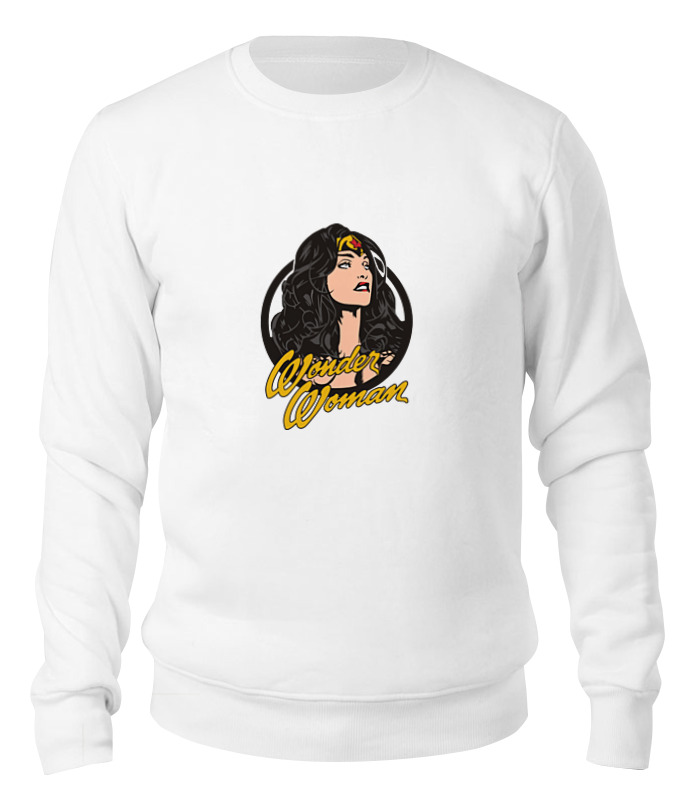 

Свитшот унисекс Printio Чудо-женщина (wonder woman) белый L, Чудо-женщина (wonder woman)