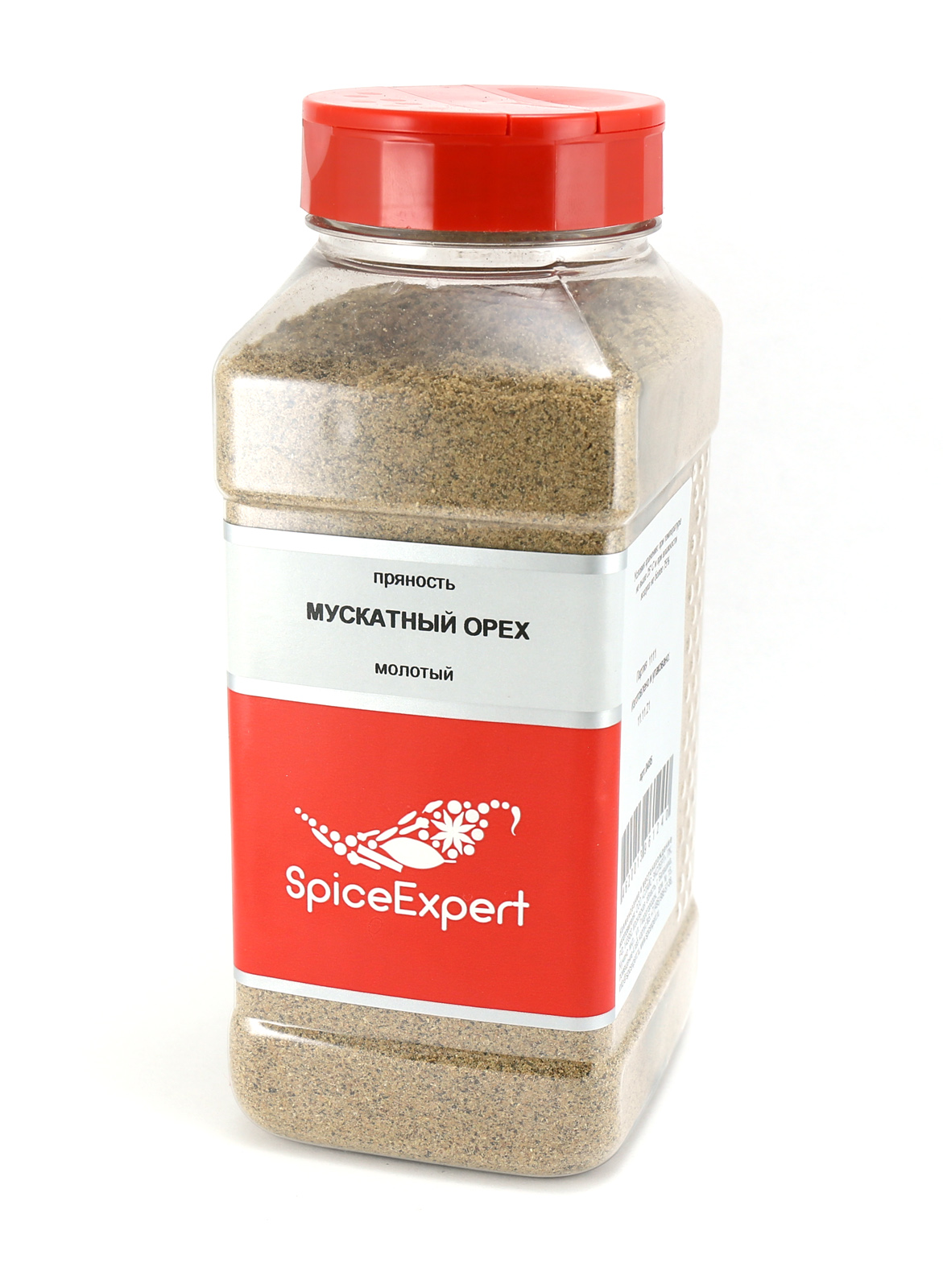 Мускатный орех молотый 500гр (1000мл) банка SpicExpert