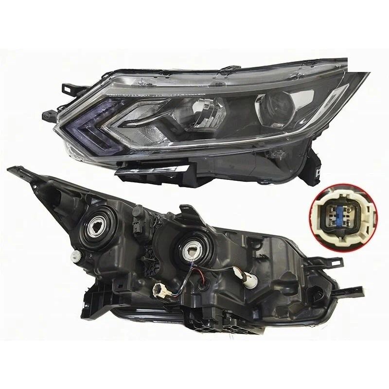 

Фара Nissan Qashqai 17- Lh (Левый) Галоген, Led Sat St-215-11Akl-Ldem2