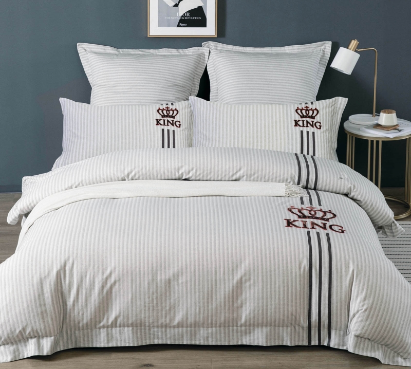 Комплект постельного белья Сайлид сатин D-204, Евро