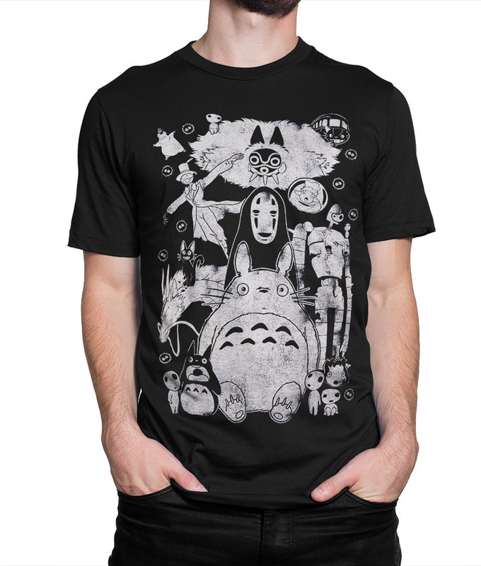 

Футболка мужская Dream Shirts Студия Гибли черная M, Черный, "Студия Гибли"