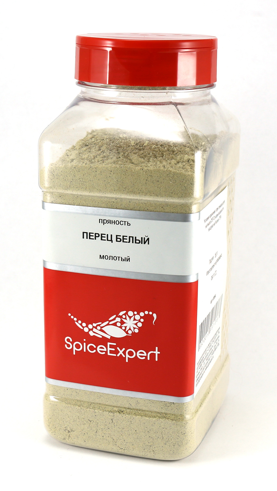 Перец белый молотый 500гр (1000мл) банка SpicExpert