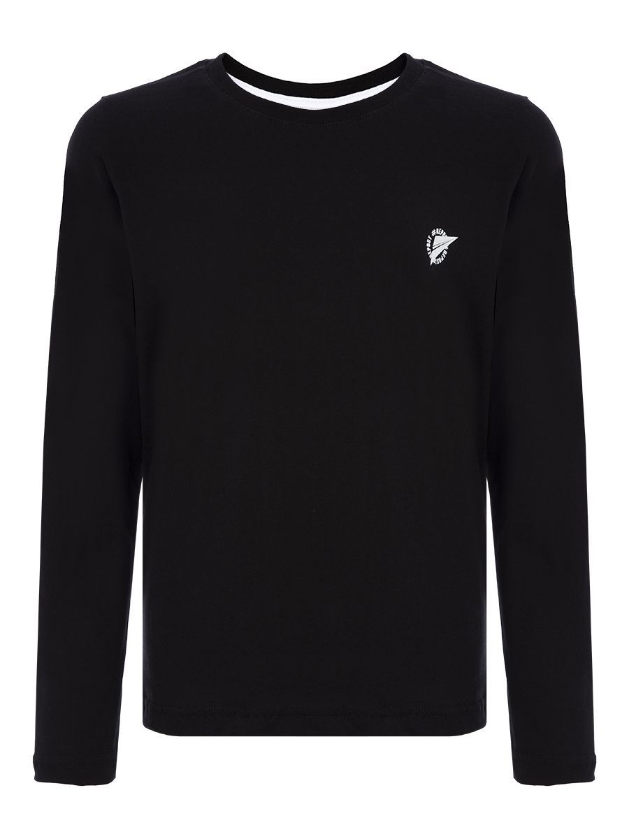 

Лонгслив детский Repost МШ-ФБд007, Черный, 140, МШ-ФБд007