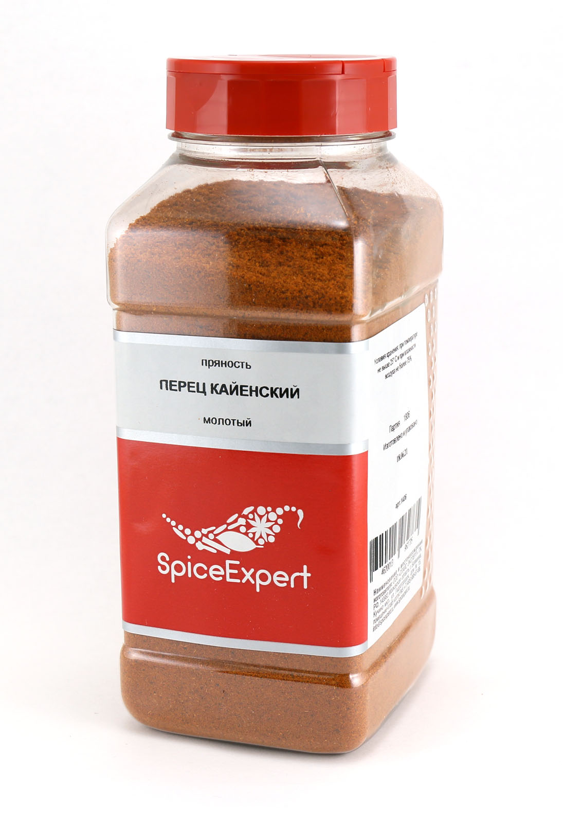 

Перец Кайенский острый 500гр (1000мл) банка SpicExpert