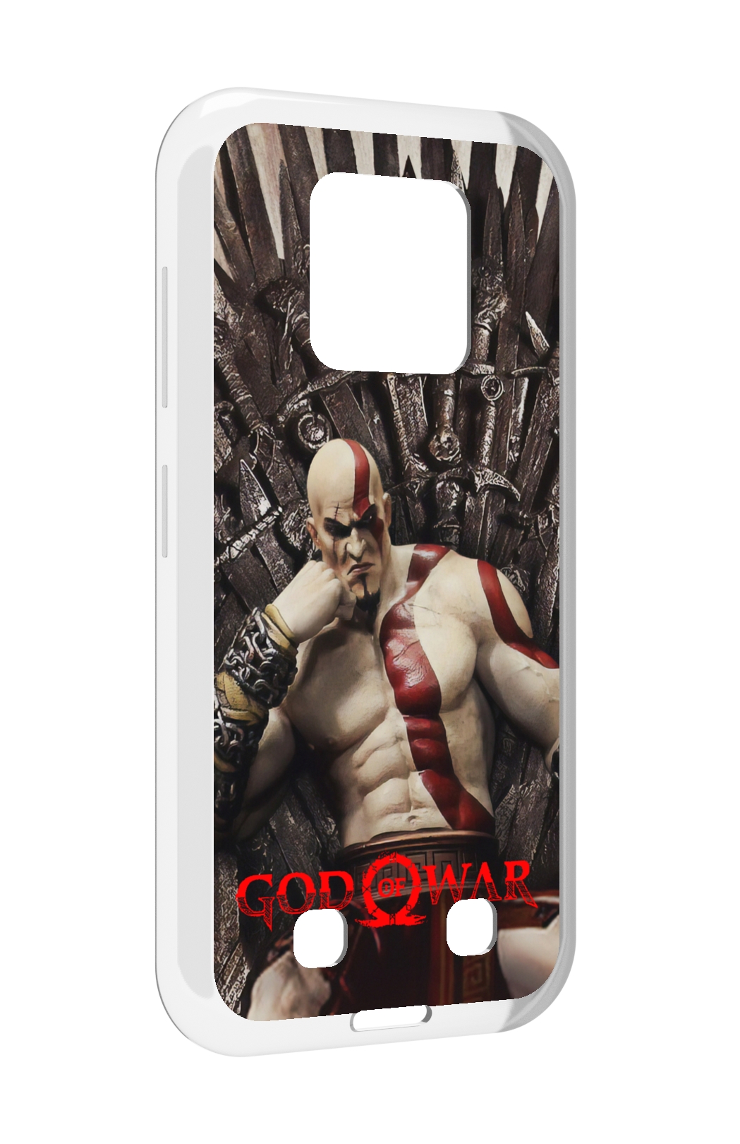 

Чехол MyPads God of War Кратос для Oukitel WP18, Прозрачный, Tocco