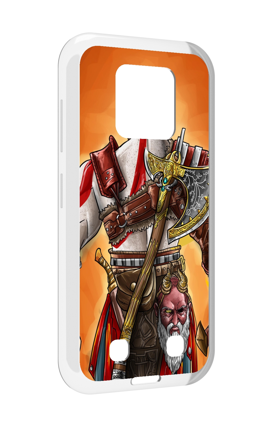

Чехол MyPads God of War для Oukitel WP18, Прозрачный, Tocco