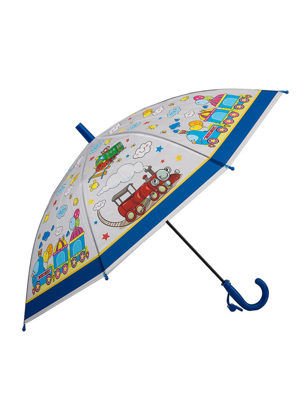Зонт детский Ultramarine Яркий микс 371-034/2 синий 8 спиц Д-85см