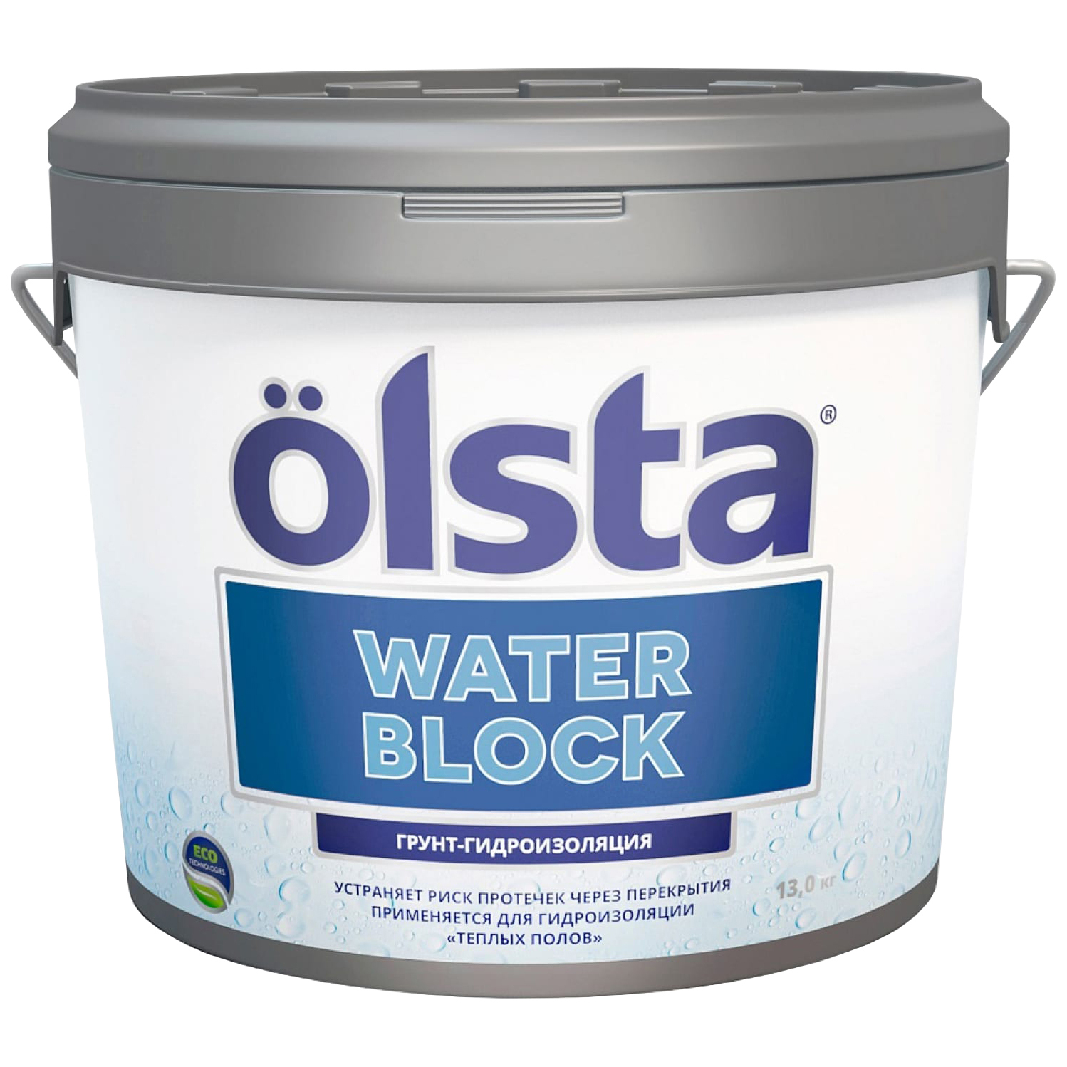 фото Гидроизоляция olsta waterblock 13 кг