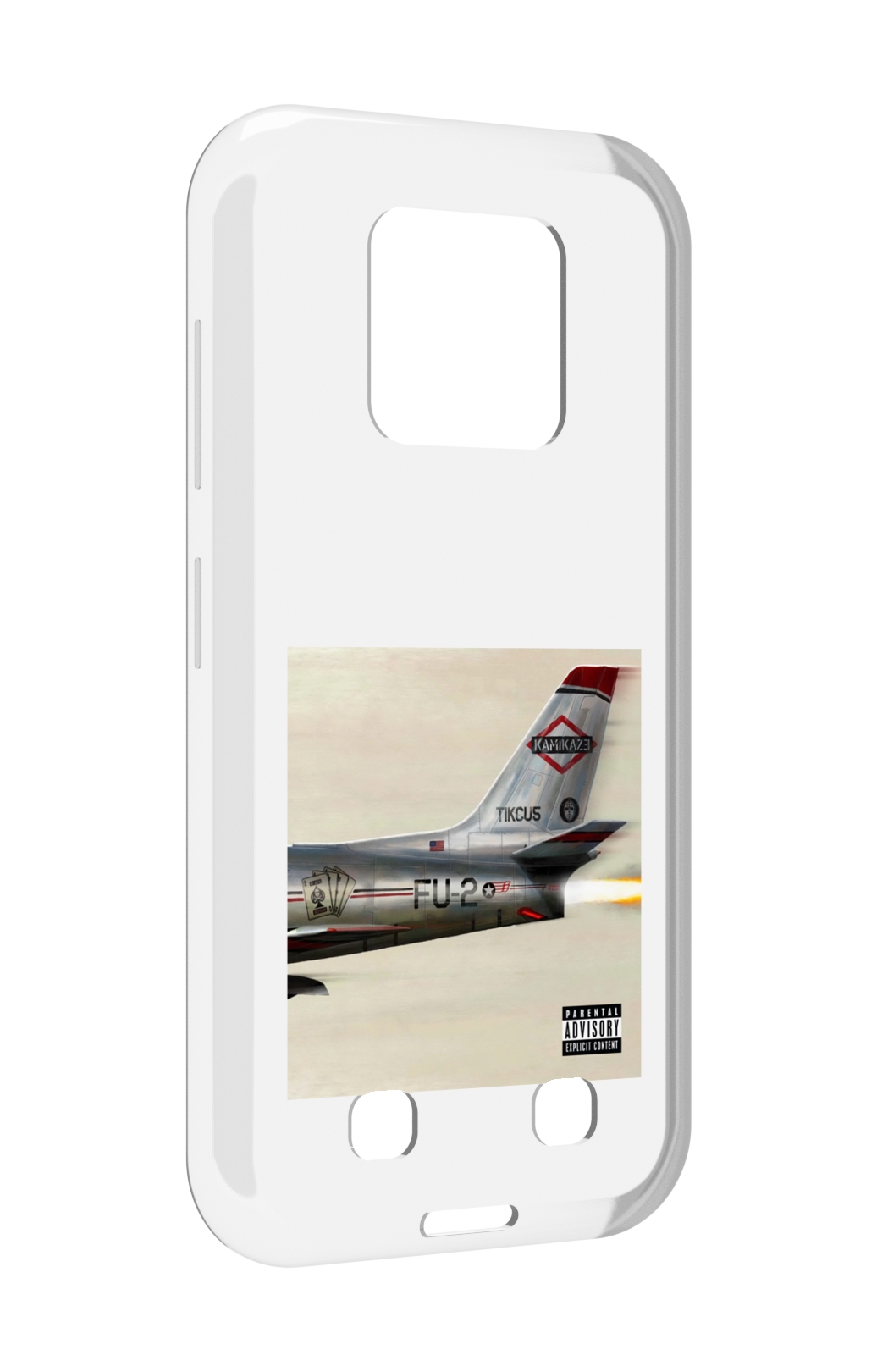 

Чехол MyPads KAMIKAZE Eminem для Oukitel WP18, Прозрачный, Tocco
