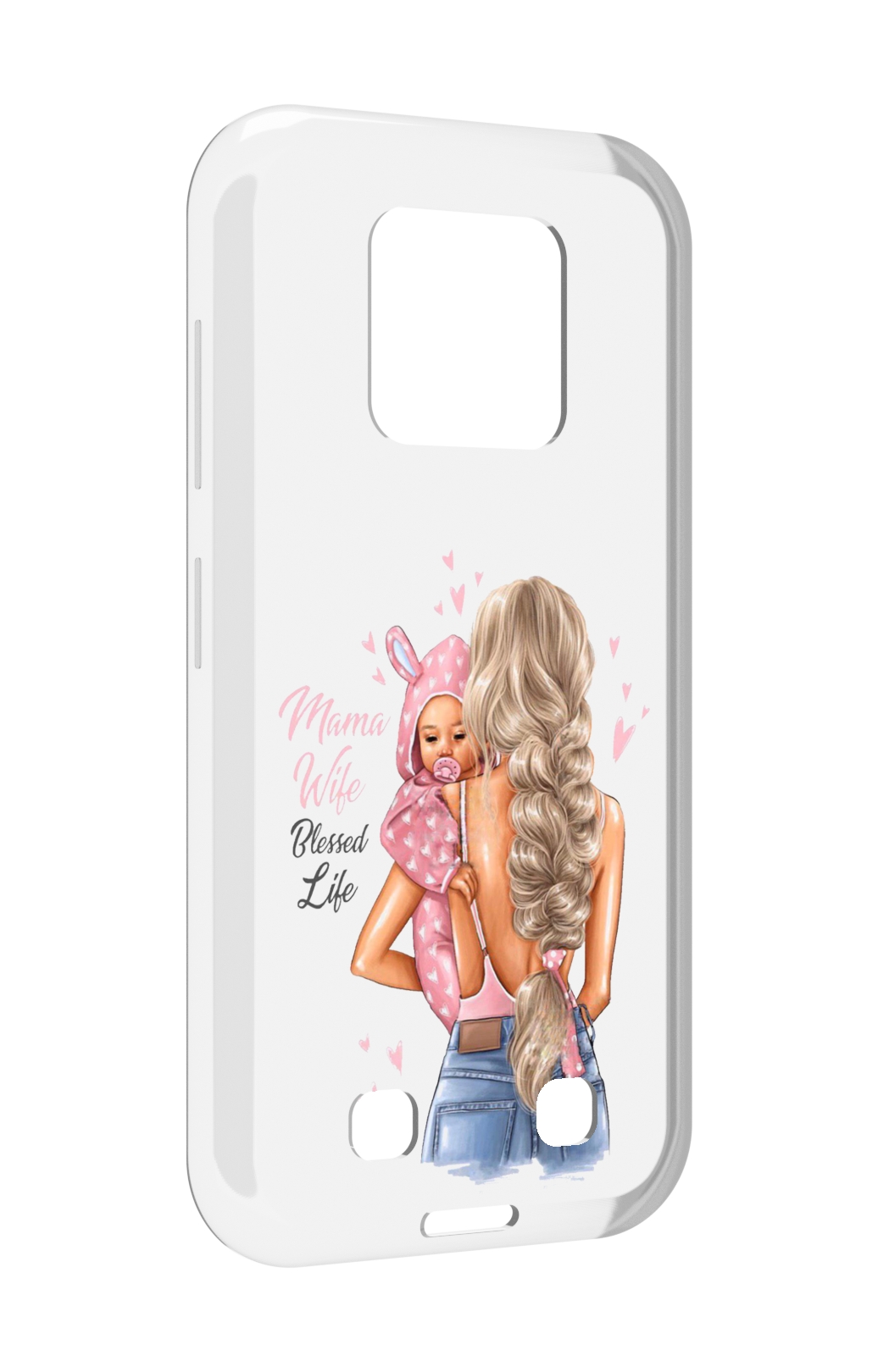 

Чехол MyPads Mama-wibe для Oukitel WP18, Прозрачный, Tocco