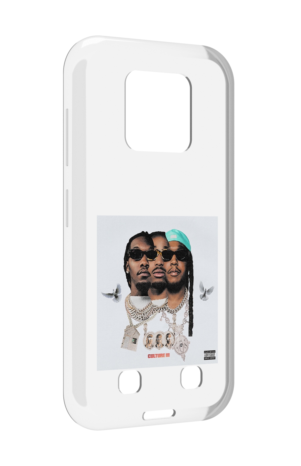 

Чехол MyPads Migos - Culture III для Oukitel WP18, Прозрачный, Tocco