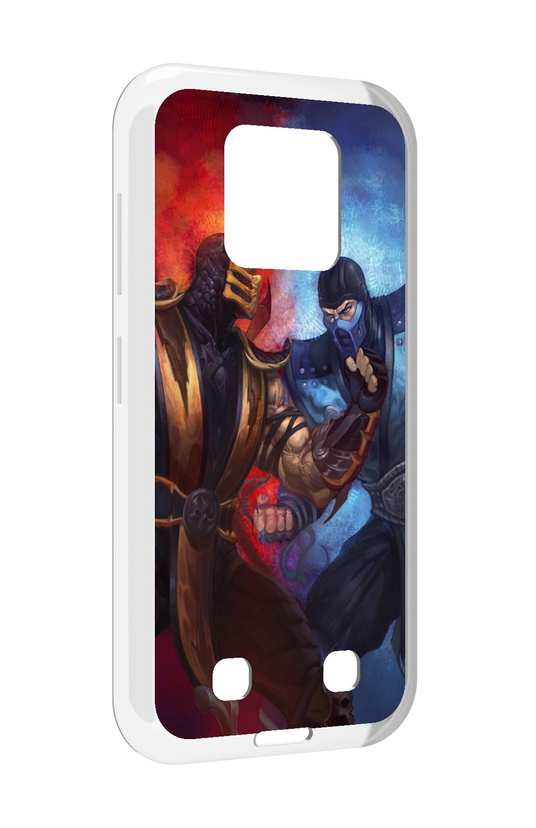 

Чехол MyPads Mortal Kombat art для Oukitel WP18, Прозрачный, Tocco