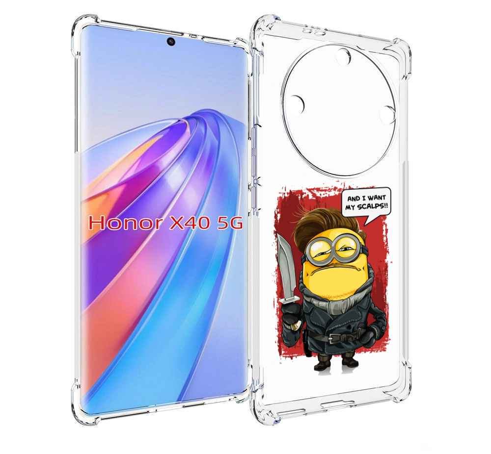 

Чехол MyPads миньон убийца для Honor X40, Прозрачный, Tocco
