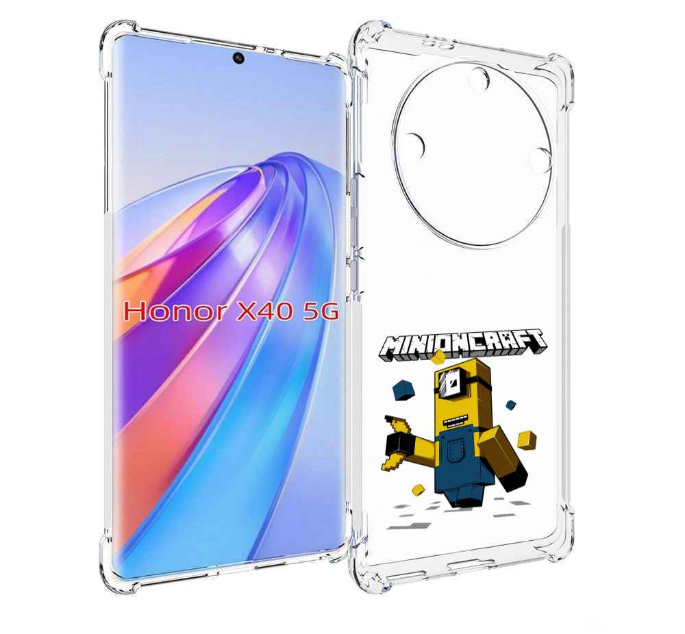 

Чехол MyPads миньон для Honor X40, Прозрачный, Tocco