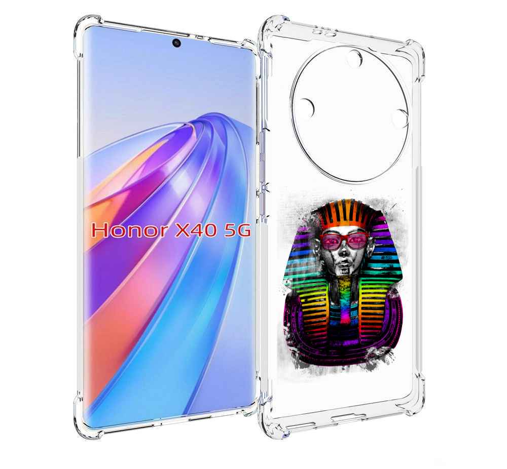 

Чехол MyPads модная богиня для Honor X40, Прозрачный, Tocco