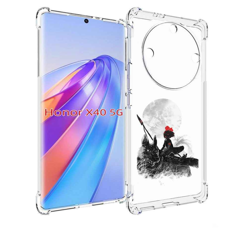 

Чехол MyPads мононоке для Honor X40, Прозрачный, Tocco