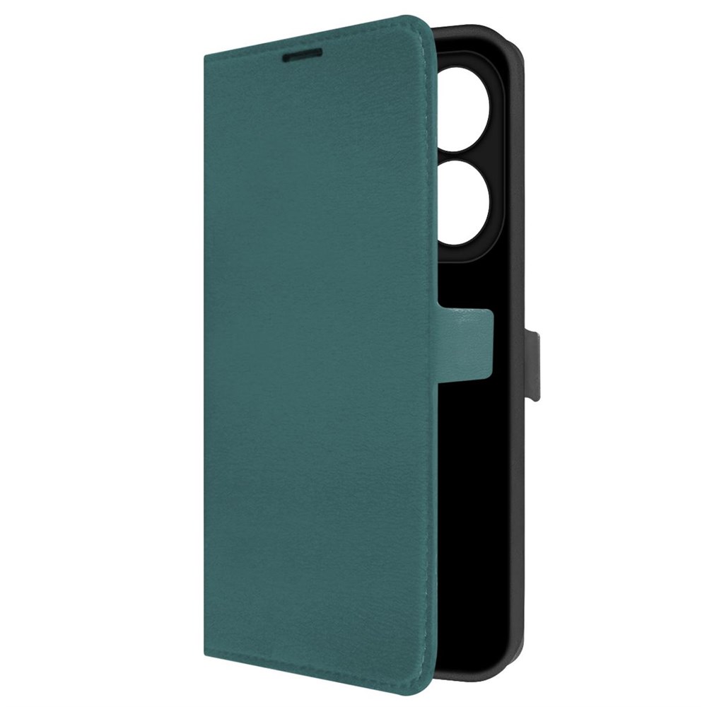 

Чехол-книжка Krutoff Eco Book для INFINIX Smart 8/8 Plus зелёный опал, Зеленый