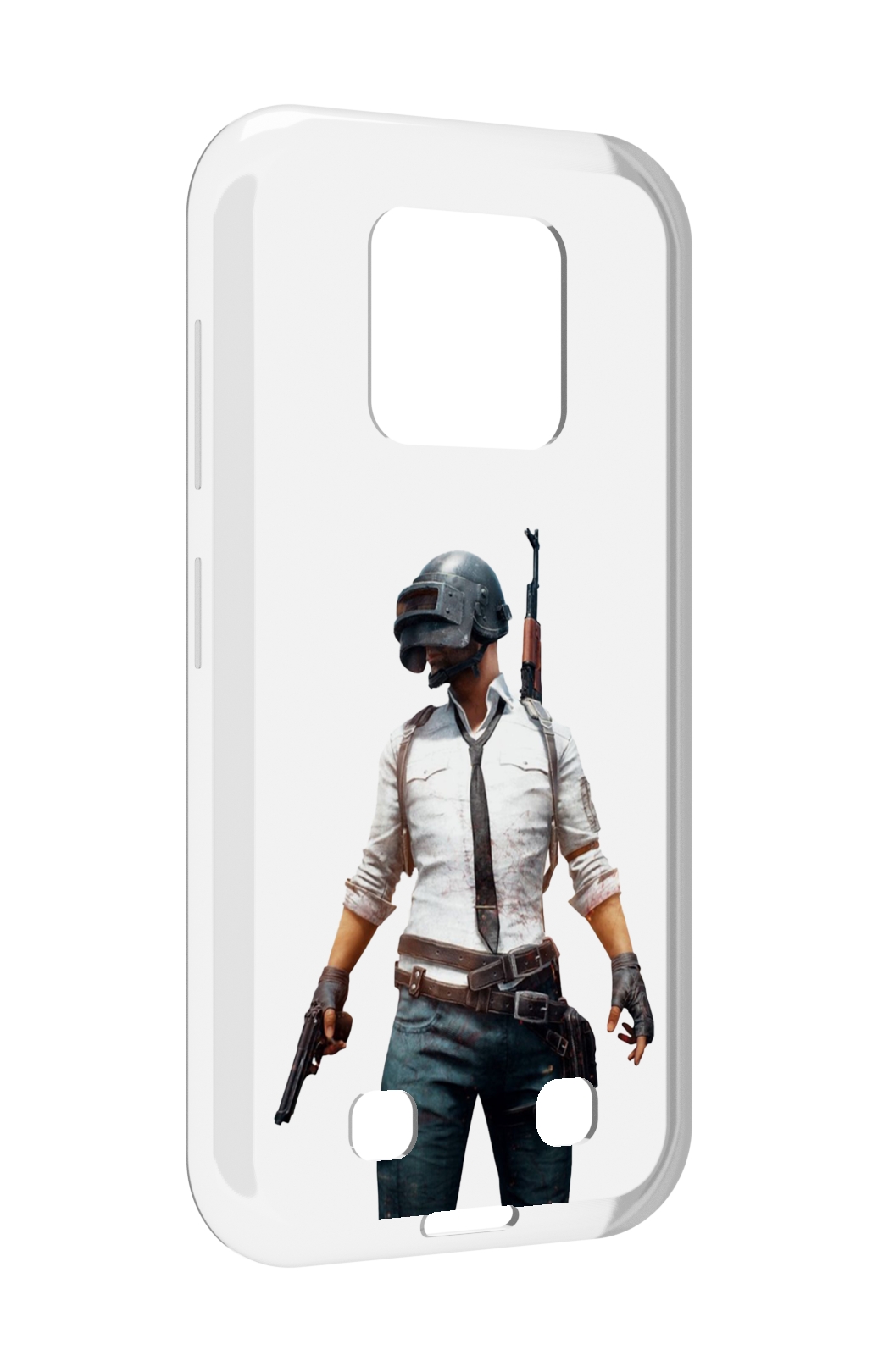 

Чехол MyPads PUBG-2 для Oukitel WP18, Прозрачный, Tocco